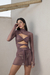 VESTIDO CHEERS MARROM