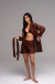 SHORT RIO MARROM - comprar online