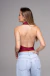 CROPPED BARCELONA BORGONHA - Lilo beachwear