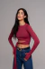 CROPPED LAS VEGAS BORGONHA - comprar online