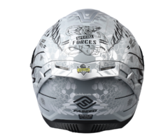 CASCO INTEGRAL FASEED FS-867 COBRA - GRIS MATE - HIJO DE LA MOTO
