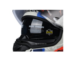 Imagen de CASCO INTEGRAL AXXIS HAWK SICK EVO JOKE - GRIS (MICA TORNASOL)