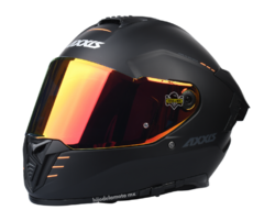 Casco Integral Axxis Hawk A1 Solid Negro Mate - tienda en línea
