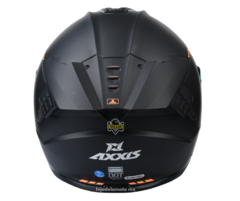 Imagen de Casco Integral Axxis Hawk A1 Solid Negro Mate