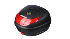 CAJUELA PARA MOTO TAILBOX IMMORTALE A-10 30 LITROS - NEGRO