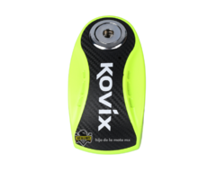 Candado De Disco Con Alarma Para Moto Kovix Knx10 Neón 10mm - HIJO DE LA MOTO