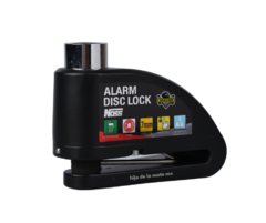 CANDADO DE DISCO CON ALARMA PARA MOTO NOSS LN-1404- 7MM - NEGRO
