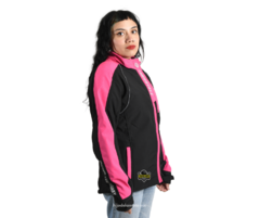 Chamarra de Moto para Mujer Immortale Cardinal Negro / Rosa - comprar en línea