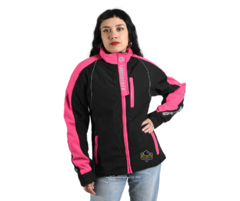 Chamarra de Moto para Mujer Immortale Cardinal Negro / Rosa - tienda en línea