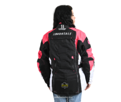 Chamarra de Moto Para Mujer Immortale Inovva Rosa en internet