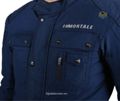 Chamarra de Moto para Hombre Immortale Talos Azul - HIJO DE LA MOTO