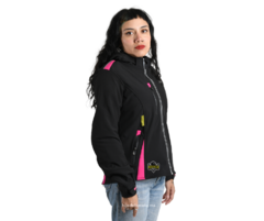 Chamarra de Moto para Mujer Xtrong Urbana Negro / Rosa - comprar en línea