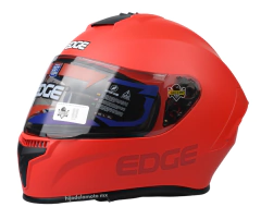 Casco Integral Edge Frankie Solid Rojo Mate - comprar en línea