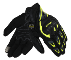 GUANTES IMMORTALE BASIC - NEGRO / AMARILLO NEÓN