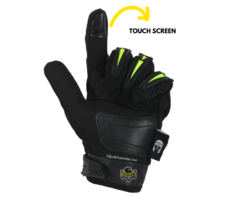 Guantes Immortale Survio Negro / Neón - tienda en línea