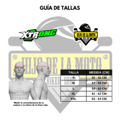CASCO INTEGRAL XTRONG XTR-820 RHYTHM - TURQUESA BRILLANTE - HIJO DE LA MOTO
