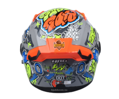 Casco Abatible Hro 3400 Dv Evo Vandal Gris Brillante - tienda en línea