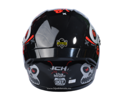 CASCO INTEGRAL ICH 501 VIVA MEXICO NEGRO ROJO BRILLANTE en internet
