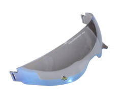 Mica Par Casco Tech X2 TX-726 Azul - HIJO DE LA MOTO