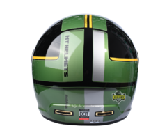 CASCO INTEGRAL MT JARAMA 68TH C1 - VERDE BRILLANTE - HIJO DE LA MOTO