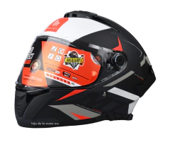 CASCO INTEGRAL MT FF118 THUNDER 4 EXEO B5 GRIS ROJO MATE - comprar en línea