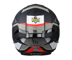 CASCO INTEGRAL MT FF118 THUNDER 4 EXEO B5 GRIS ROJO MATE en internet