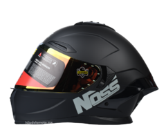 CASCO INTEGRAL NOSS NS-803 SOLID NEGRO MATE - comprar en línea