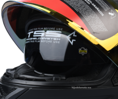 CASCO INTEGRAL NOSS NS-803 SOLID NEGRO MATE en internet