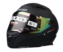 Casco Integral Axxis Panther Solid Negro Mate - HIJO DE LA MOTO