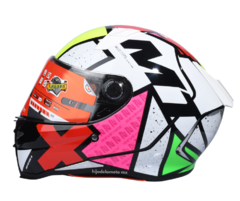 CASCO INTEGRAL MT FF110B REVENGE 2 S LIGHT C0 PERLA - BLANCO ROSA BRILLANTE