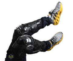 Rodilleras Xtrong Modulares Negro - HIJO DE LA MOTO