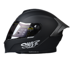 CASCO INTEGRAL SHAFT SH-502 SOLID - NEGRO / GRIS MATE