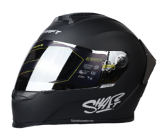 CASCO INTEGRAL SHAFT SH-502 SOLID - NEGRO / GRIS MATE - comprar en línea