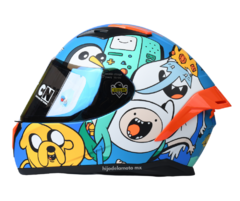 Casco Integral Shaft Sh-582 Hora De Aventura