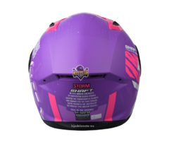 Casco Integral Shaft Sh-522 Storm Rosa / Morado Mate en internet