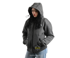 Imagen de Chamarra de Moto para Mujer Risky Cha-002R Gris