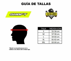 Casco Integral Shaft Sh-522 Jon Now Negro / Azul Mate - tienda en línea