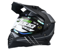 Casco Integral Xtrong Xtr - 902 Falcon Gris Mate en internet