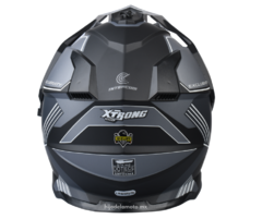 Casco Integral Xtrong Xtr - 902 Falcon Gris Mate - HIJO DE LA MOTO