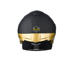Casco Integral Xtrong Xtr-820 Negro / Dorado Mate en internet