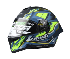 CASCO INTREGRAL XTRONG XTR-667 RAPID - AZUL en internet