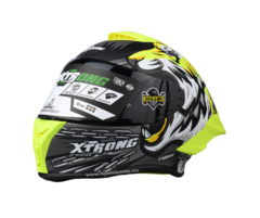 Casco Integral Xtrong Xtr-820 Tigre Amarillo Mate - comprar en línea