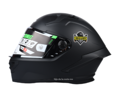 CASCO INTEGRAL XTRONG XTR-352 NEGRO MATE