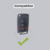 Imagen de Funda Piel Llave Volkswagen Seat Tiguan Jetta Golf Leon