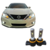 Luces LED para nieblas compatible con Nissan Altima años 2017 al 2022