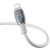 Cable Tipo C A Lightning Baseus Pudding Series Blanco 20w 2 Metros - A-Móvil | Telcel