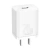 Cargador De Pared Baseus Blanco 20w 2 Puertos Usb Y Tipo C + Cable Tipo C A Lightning