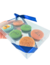 Caixa PVC com berço para 6 Macarons "Coleção by May" | 16 un - loja online