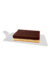 Imagem do 200 Base Acrílica Retangular Branca 12,5x6 cm p/ Entremet