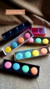Embalagem para macarons - Linha May Colors - Caixa para 4 Macarons - Pct c/ 15 un